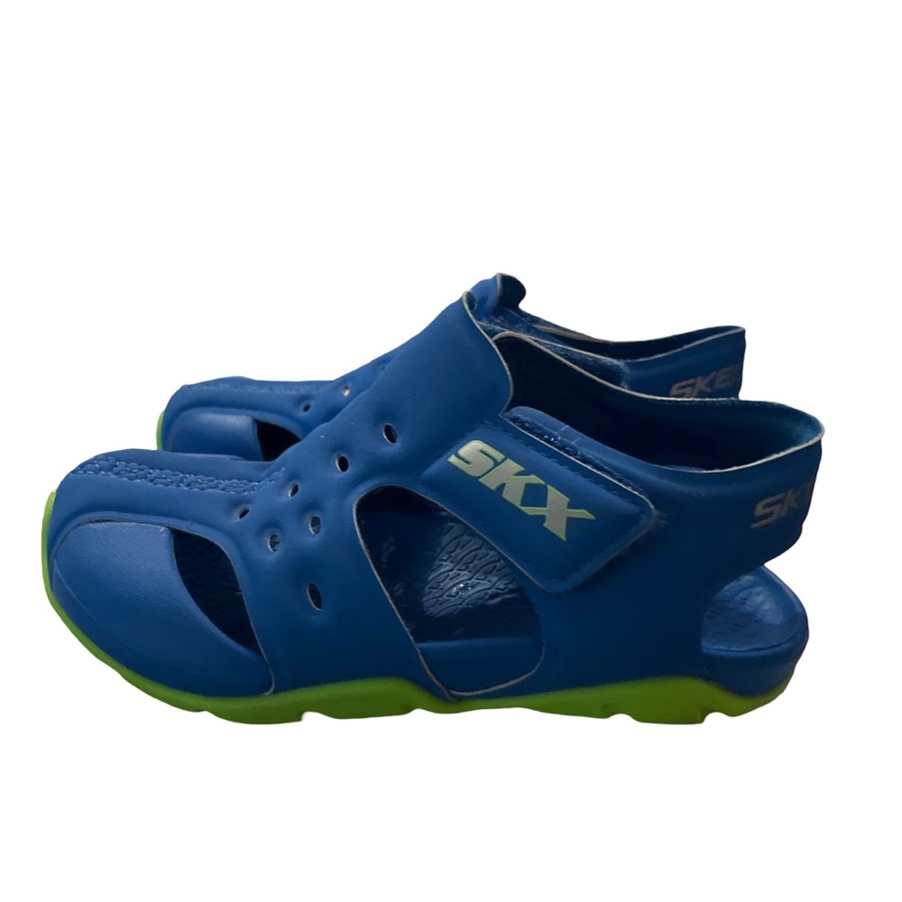 Skechers Toddler Boys' Side Wave Sandal - size 9